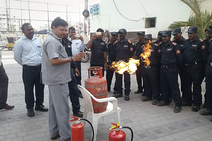 Falcon Eye Fire & Safety Management in progress