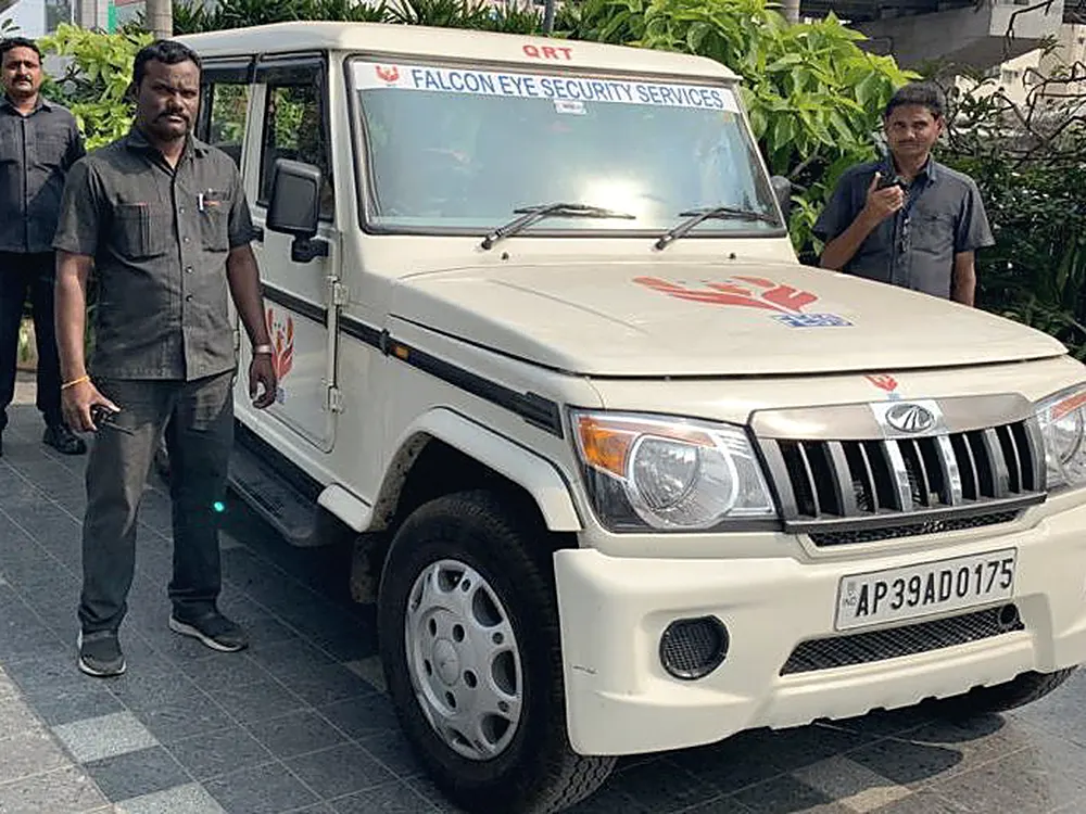 Falcon Eye Quick Response Team vehicle
